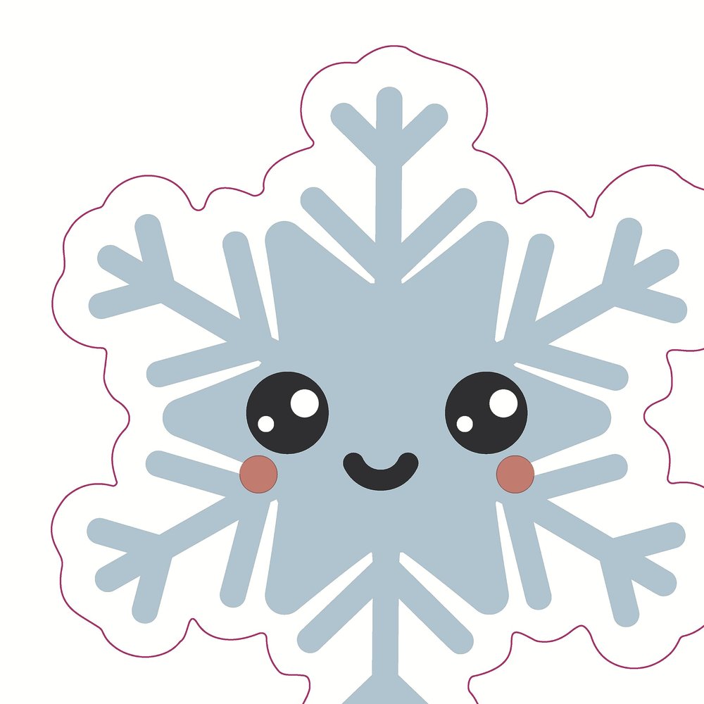 12 Die-Cut Napkins Christmas Cute Snowflake Table Decoration Paper Napkins with Motif in Special Shape for Decorating