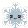 12 Die-Cut Napkins Christmas Cute Snowflake Table Decoration Paper Napkins with Motif in Special Shape for Decorating view 1