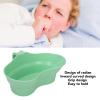 Bed Mouthwash Cup, Dental Emesis Tray, Oral Care Basin Cup with Grip, Teeth Cleaning and Vomit Collection for Elderly Bedridden Patients view 2