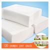 120pcs Pack White Hand Toilet Towels Roll Tissues Napkin Thicken Kitchen Paper Household Toilet Paper Practical Paper Daily Use view 2