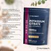 Potassium Supplement High Strength 1500mg with Vitamin C | Electrolyte Capsules | Potassium Citrate | 120 Count | 100% Vegan | by Horbaach view 2