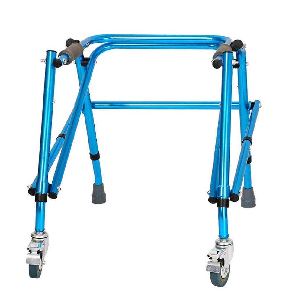 Walker, Children Lower Limb Training and Rehabilitation Equipment/Standing Walk Stand/Walk Aid/Walker/Stand Frame with Wheel Rehabilitation Device It's so Kind of You