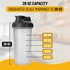 Mr. Pen- Shaker Bottles for Protein Mixes, 28 oz, Protein Shaker Bottle with Wire Whisk Ball, Shaker Cup, Mixer Bottle, Protein Shake Bottles, Protein Bottle, Protein Shake Bottle view 3