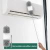 Long Duster Ceiling Fan Cleaner Retractable Bendable Duster Microfiber Duster Ceiling Duster Adjustable Flexible for High Ceilings with Fan Odavom view 3