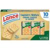 Lance Captain's Wafers Cream Cheese & Chives Sandwich Crackers - 10 Packs - 6 Sandwiches view 1