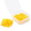 100/Box Diastema Wedges, Disposable Plastic Poly-Wedges Dental Fixing Wedge with Hole, Compress on Entry and Flare Upon Medium : 15mm (Yellow) view 1