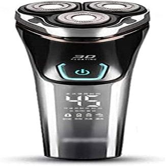 CAFFIA Mens Electric Razor for Men Rotary Electric Face Wet/Dry Shavers Rechargeable Shaving Men's Cordless Razors