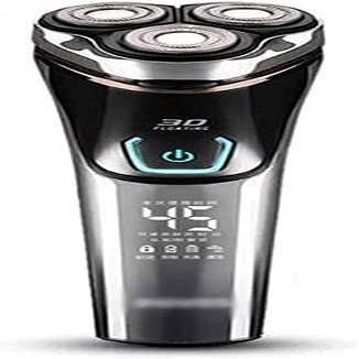 CAFFIA Mens Electric Razor for Men Rotary Electric Face Wet/Dry Shavers Rechargeable Shaving Men's Cordless Razors