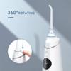 CAFFIA Water Flosser Portable Dental Oral Irrigator with 4 Modes, USB Rechargeable Waterproof Teeth Cleaner for Home and Travel - IPX 7 waterproof view 2