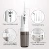 CAFFIA Cordless Water Dental Flosser, Portable Oral Irrigator for Teeth, Braces, Rechargeable & IPX7 Waterproof Teeth Cleaner for Home Travel view 2