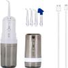 CAFFIA Cordless Water Dental Flosser, Portable Oral Irrigator for Teeth, Braces, Rechargeable & IPX7 Waterproof Teeth Cleaner for Home Travel view 3