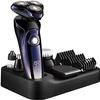 CAFFIA Mens Electric Shaver Razor Beard Trimmer Rotary Shaver Cordless Sideburn Trimmer Nose Trimmer Wet Dry Shaver Waterproof USB Rechargeable 5 in 1 view 1