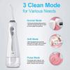 CAFFIA Water Flosser Cordless for Teeth, 230ML Professional Dental Oral Irrigator, Portable and Rechargeable IPX7 Waterproof Powerful Battery Life Teeth Cleaner for Home Travel, Braces and Bridges Car view 3