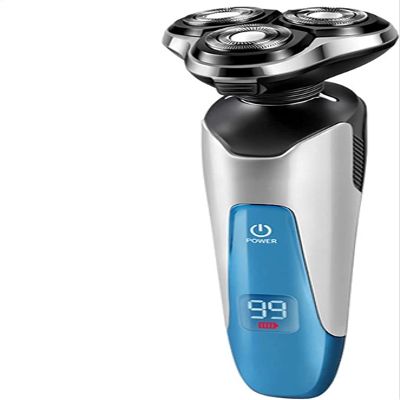 CAFFIA 4 in 1 Multi-Functional Electric Shaver, Cordless Electric Razor, USB Rechargeable Electric Shaver & Grooming Kit with 4D Floating Rotary, for Haircutting and Beard Trimming