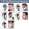 Electric Razor for Men's, Super Electric Shavers for Men 7D Floating Rotary Razor Cordless USB Rechargeable Multifunctional Grooming Kit with LED Display view 2