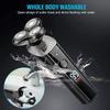 CAFFIA 4-in-1 Multifunctional USB Rechargeable Shaver, Waterproof Cordless Electric Shaver, Electric Shaver & Grooming Kit with LED Digital Display & Travel Lock, for Facial Care Needs view 4