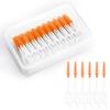 Dual-Use Interdental Brushes, Silicone Tooth Floss Picks Dental Picks Interdental Brush Toothpick Dental Brushes Teeth Brush Picks for Braces Oral Cleaning (120) view 1