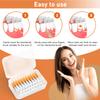 Dual-Use Interdental Brushes, Silicone Tooth Floss Picks Dental Picks Interdental Brush Toothpick Dental Brushes Teeth Brush Picks for Braces Oral Cleaning (120) view 4