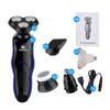 Electric Razor for Men's, Electric Shavers Shaving Machine 4 In 1 Beard Razors 3 Blades Nose Hair Trimmer Clipper Rechargeable for Mens Electric Shaver view 4