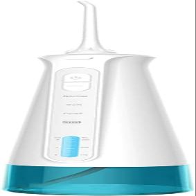 CAFFIA Water Flosser - Cordless Dental Irrigator Pick, Dental Flosser Rechargeable Waterproof 6 Modes High-Frequency Pulsation Dental Oral Irrigator for Home&Travel