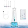 CAFFIA Water Flosser - Cordless Dental Irrigator Pick, Dental Flosser Rechargeable Waterproof 6 Modes High-Frequency Pulsation Dental Oral Irrigator for Home&Travel view 3