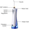 CAFFIA Water Flosser for Teeth 180ML Cordless Water Flossers Dental Oral Irrigator, IPX7 Waterproof,Portable and Rechargeable for Home&Travel view 2
