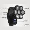 Electric Razor for Men's, 7D Electric Shaver for Men Razor Bald Clipper Waterproof USB Faster-Charging LED Display for Men Trimmer Electric Rotary Razor view 3