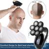 Electric Razor for Men's, 7D Electric Shaver for Men Razor Bald Clipper Waterproof USB Faster-Charging LED Display for Men Trimmer Electric Rotary Razor view 4