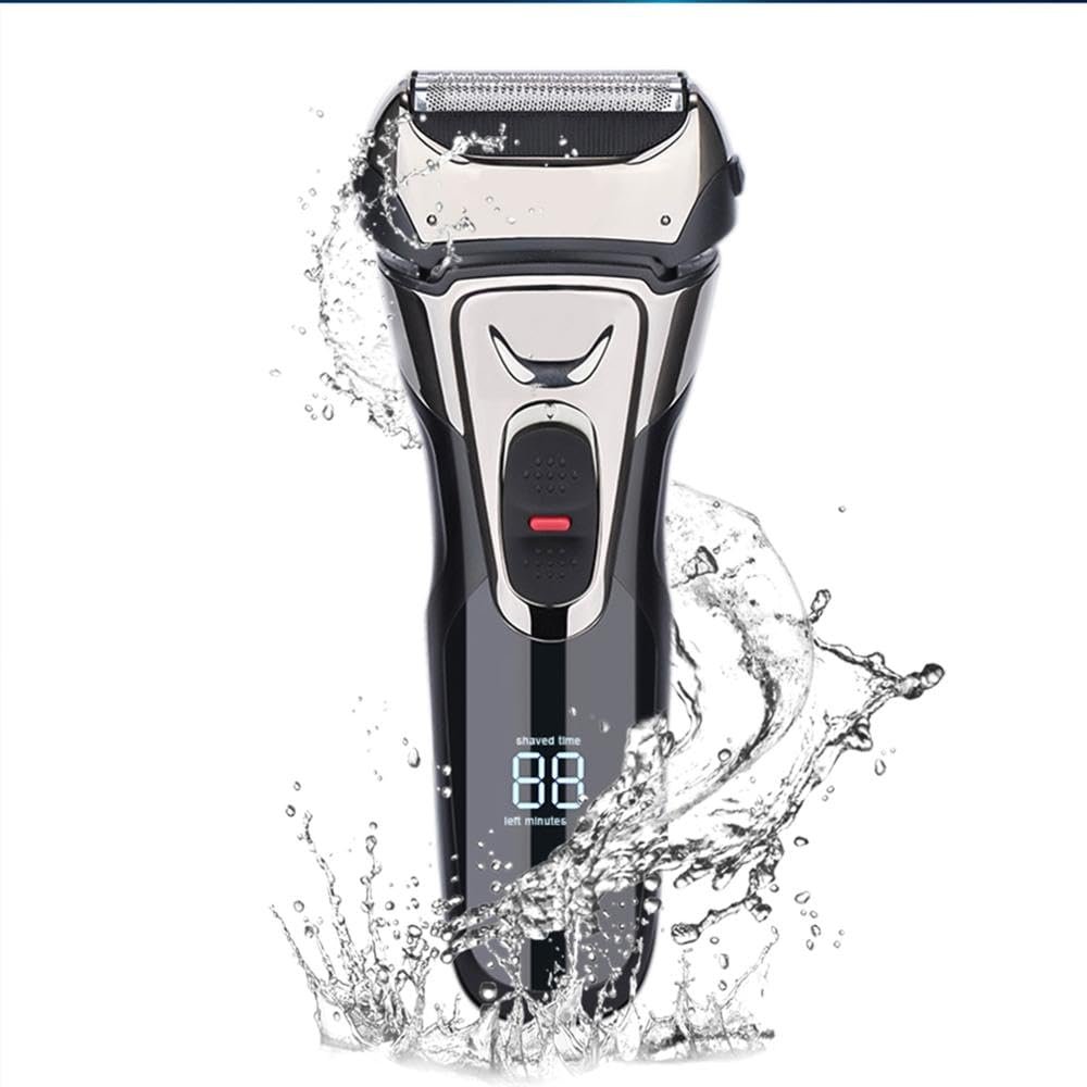 Electric Razor for Men, Razor Electric Shaver Men's Razor Beard Trimmer Shaver For Men Washable USB Shaving