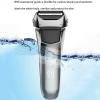 Electric Razor for Men, Washable Wet & Dry Electric Shaver For Men Face Beard Electric Razor Rechargeable Head Bald 3-Blade Shaving Machine view 4