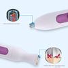 CAFFIA Multifunctional Electric Shaver, Portable Eyebrow Shaper Trimmer Kit, Ear and Nose Hair Trimmer Clipper with Stainless Steel Floating Cutter Head, for Bathroom view 3