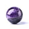 1PC Natural Dream Amethyst Ball Polished Globe Massaging Ball Reiki Healing Stone Home Decoration Souvenirs Gift-amethyst,35-40mm view 1