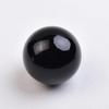 1PC Natural Dream Amethyst Ball Polished Globe Massaging Ball Reiki Healing Stone Home Decoration Souvenirs Gift-obsidian,30-35mm view 1