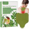 ACWOO 24PCS Neck Pain Relief Patch, Knee Patches Pain Relief Plaster with Natural Wormwood, Long Lasting Effect Warming Herbal Arthritis Pain Relieving Patch for Neck/Knee/Back/Shoulder/Joints view 1
