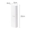 VALINK Travel Toothbrush Case,Travel Mouthwash Box Set,Portable Toothbrush Box,Plastic Toothbrush Toothpaste Case for Travel Camping White view 4