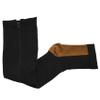 liovitor 2X Compression Stockings Nylon Zipper Compression Sock Leg Knee Support Open Toe Varicose Veins Stretch Socks(Black)XXL view 2