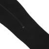 liovitor 2X Compression Stockings Nylon Zipper Compression Sock Leg Knee Support Open Toe Varicose Veins Stretch Socks(Black)XXL view 3