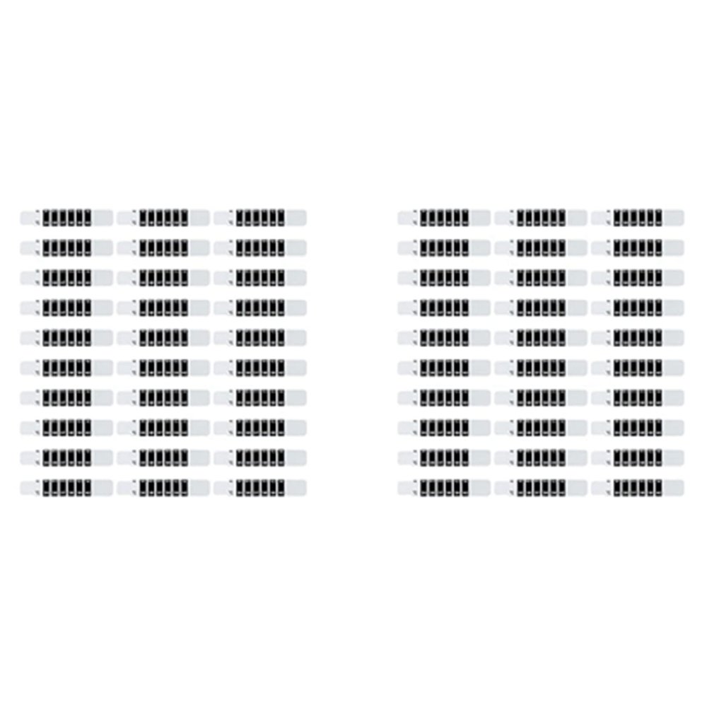 liovitor 60 Pcs Forehead Thermometer Strips Adhesive Thermometer Strips Reusable Thermometer Stickers Discoloration Sticker