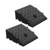 2 Pack Kerb Ramp 25027070mm Portable Curb Ramp Lightweight Plastic Threshold Ramp 2.75Inch Rise Transition Ramp With Snap for Pavement Car Bike Wheelchair Motorcycle Handcart Slip-Resistant Surface view 1