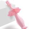 ZUMAHA Soft Silicone Toothbrush, Manual Toothbrush with 1 Replaceable Brush Head, Portable Toddler Toothbrushes Ages 1-3 view 4