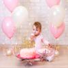 Sweet Little Pumpkin Cake Topper, Little Pumpkin Baby Shower Decorations for Girl, Fall Autumn Baby Shower/Halloween Thanksgiving Baby Gender Reveal Party Decorations Supplies, Gold and Pink Glitter view 4
