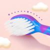 ZUMAHA Cute Toothbrush with Extra Soft Bristles, Toddler Toothbrushes Ages 1-12, Portable Pack of 4 Kids Manual Toothbrush view 4