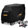 Upgraded Mobility Scooter Storage Cover,SRIMMIT Heavy Duty 420D Oxford Fabric Electric Scooter Cover, Waterproof,Anti-UV,Durable with Waterproof Strip,Reflective Strips,3 Buckles (2XL 69" x 25" x 47") view 1