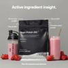 Protein Works | Vegan Protein 360 - Platinum Innovation, Premium Vegan Protein Powder, Plant-Based Protein Shake, Essential Vitamins & Minerals, Low Sugar, Strawberries 'n' Cream, 14 Servings, 500g view 3