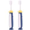 Cute Penguin Shape Toothbrush, Manual Toothbrush with Extra Soft Bristles, Pack of 2 Toothbrushes for Kids 3-12 Years view 1