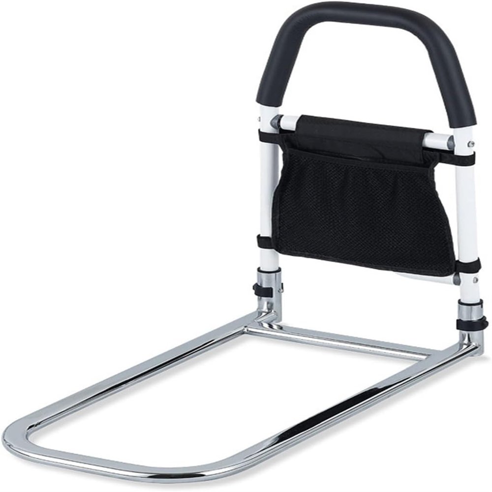 MAXCBD Bed Rail for Elderly Hospital Grade Safety Bed Rails for Seniors with Storage Pocket Compact Assist Railing for Elderly Handicap Bed Grab Rail for King Queen