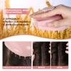 Scalp Massager, Wheat Straw Soft Silicone Shampoo Scrub Brush for Clean, Wet and Dry Hair Head Massager, Reduce Dandruff, Massage Scalp, Promote Hair Growth (Pink) view 4