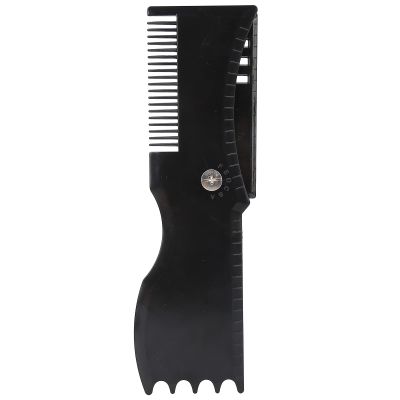 ANKROYU Men's Beard Shaping Templates, Beard Templates Men's Beard Shaping Templates for Trimming the Hairline, Neckline and Goatee Rotating Beard Styling Tools