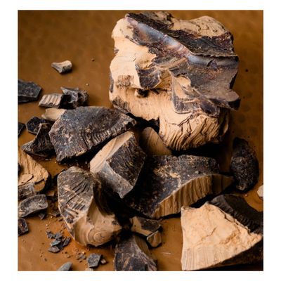 Ceremonial Cacao from Congo, 100% organic, keto, gluten-free, and vegan option: hot chocolate blend. Experience of black cocoa, sugar-free aphrodisiac chocolate. (500g)