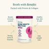 Freja Bone Broth Powder | 100% Natural Collagen & Protein Powder | Pure Beef, Grass-Fed | Amino Acids & Minerals | Nutrition for Healthy Gut, Skin, Hair & Nails | 300g (15 Servings) view 4